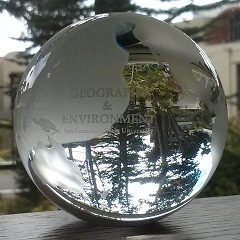Department of Geography & Environmental Sciences Crystal  Globe